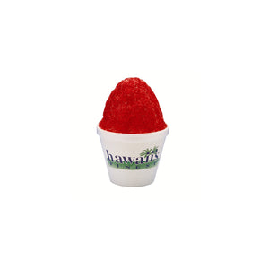 styrofoam cup with Hawaii's Finest logo
