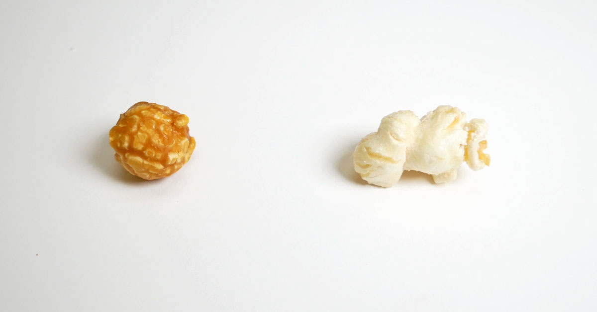 an example of mushroom style caramel corn and butterfly style kettle popcorn an example of mushroom style caramel corn and butterfly style kettle popcorn