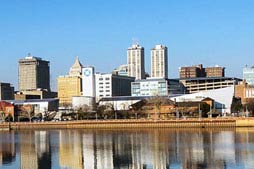 City Skyline of Central Illinois