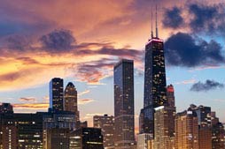 City Skyline of Chicago