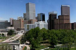 Skyline of City in Colorado