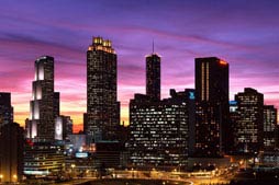 City Skyline of Atlanta Georgia