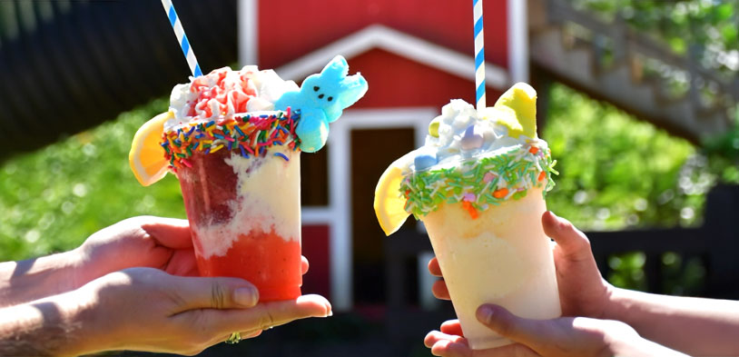 Custom frozen treats provided by Donnell Century Farm