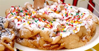 Birthday Cake Funnel Cake