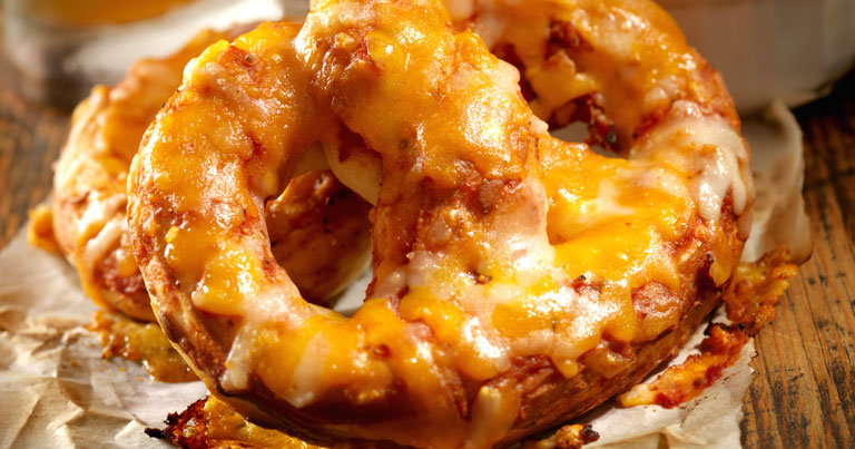 pretzel toppings - soft pizza pretzels.