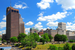 City Skyline of Memphis Tennessee