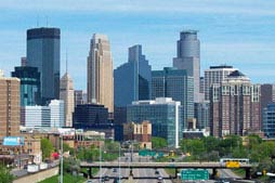 City Skyline of Minneapolis