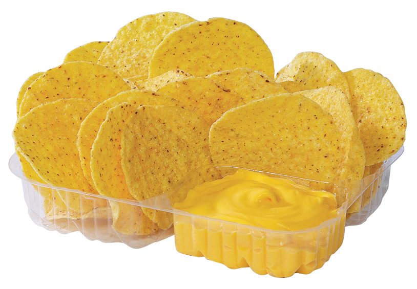 Nacho chips with cheese Nacho chips with cheese