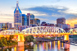Skyline of City in Tennessee