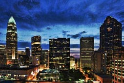 City Skyline of North Carolina