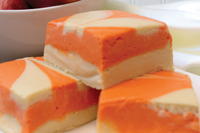 Peaches & Cream Fudge