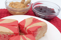 Peanut Butter & Jelly Fudge
