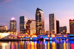 City Skyline of Tampa