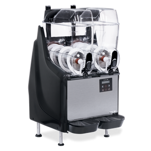twin bowl frozen drink machine with lighted lids