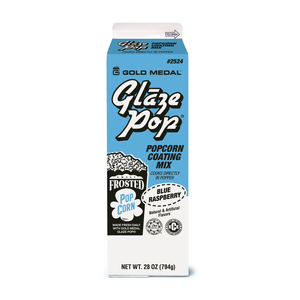 28-ounce carton of Blue Raspberry Glaze Pop