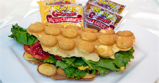 Bubble Waffle Tacos