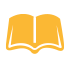 An Icon representing digital books known as an E-book
