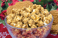 Ginger Snap Caramel Popcorn
