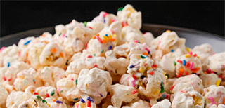 Birthday Cake Popcorn in the Popper