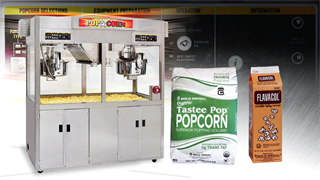 PopClean® Popper® Series Salt & Butterfly popping instructions with Advanced Membrane Controls