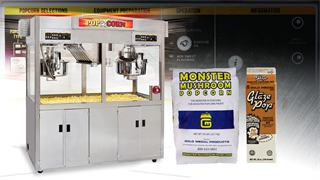 PopClean® Popper® Series Sweet & Monster Mushroom popping guide with Advanced Membrane Controls