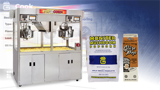 PopClean® Popper Series Sweet & Monster Mushroom popping guide with Touch Screen Controls