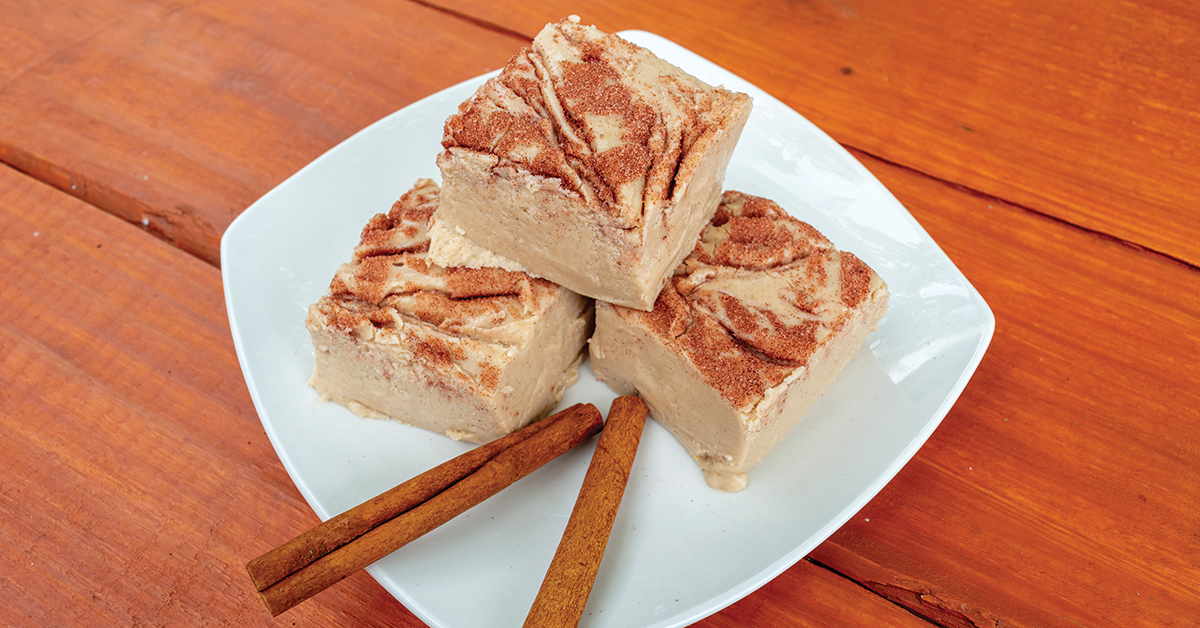 maple cinnamon fudge